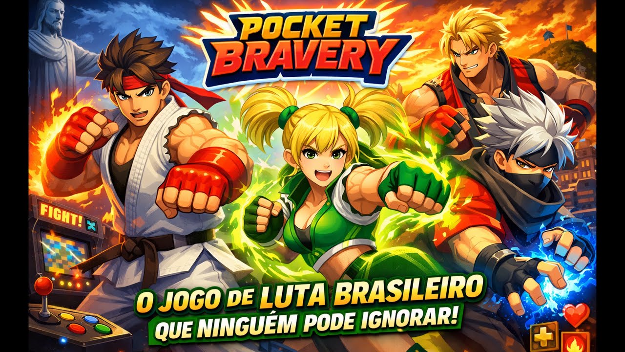 Pocket Bravery: o jogo de luta brasileiro que ninguém pode ignorar