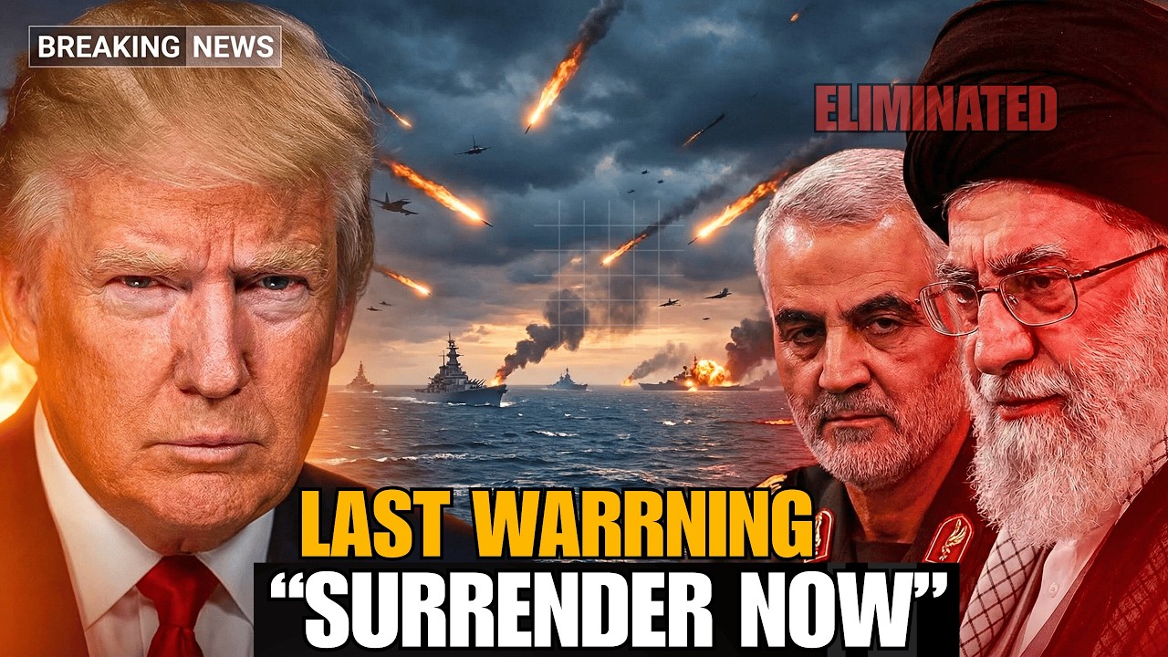SURRENDER NOW: Trump Warns IRGC of Certain Death