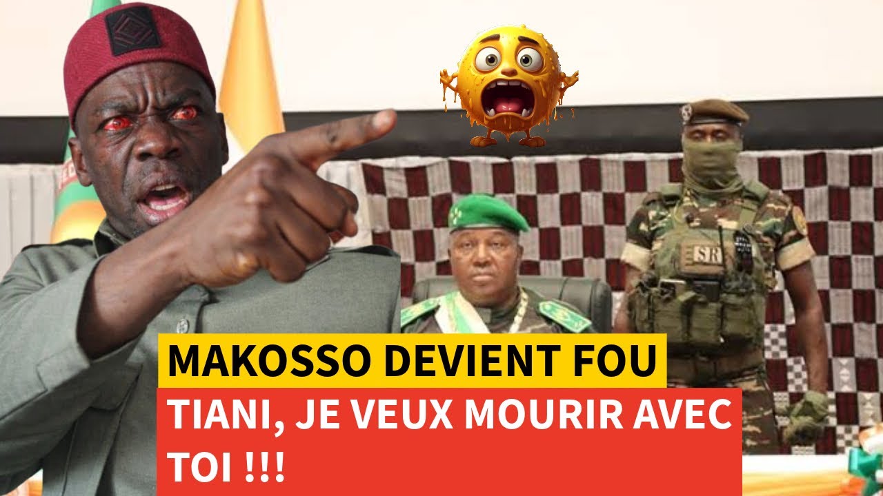 😱 MAKOSSO DÉRAPE ENCORE ! Ses propos choc sur le président du Niger 🇳🇪 font EXPLOSER la toile 
