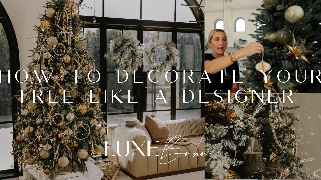 How to Decorate Your Christmas Tree Like a Designer