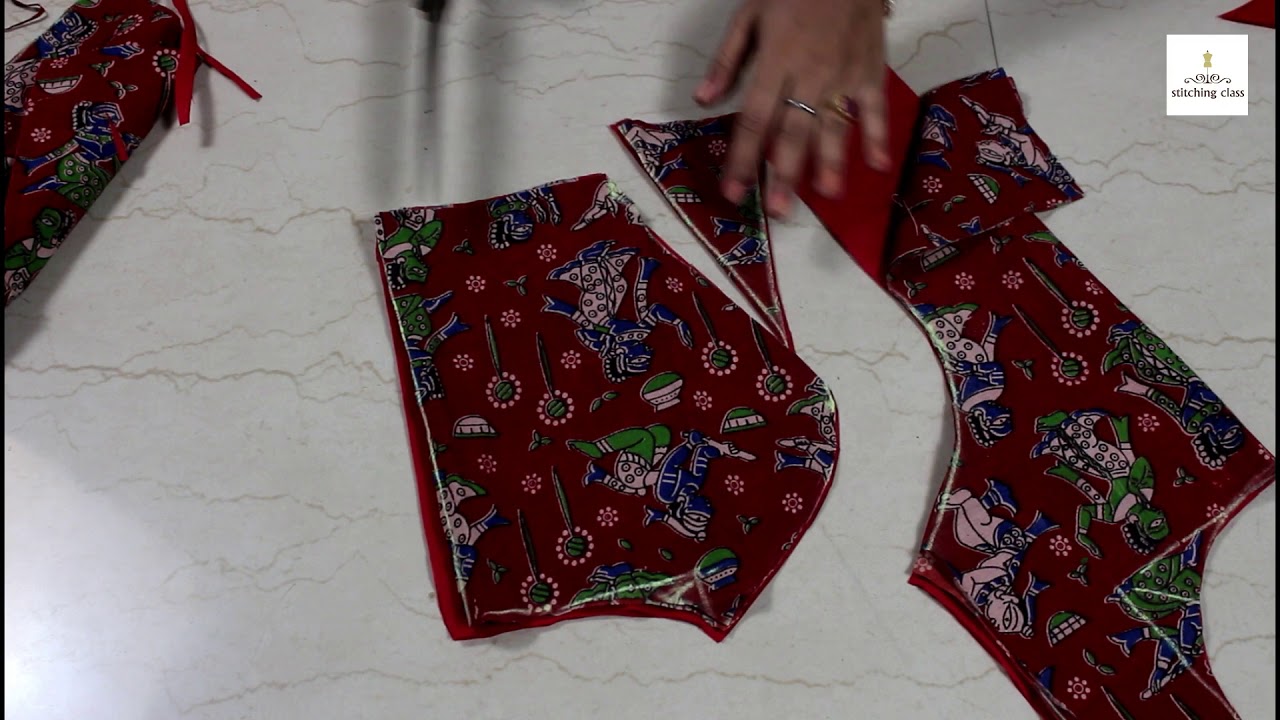 Princess Cut Blouse Cutting, Princess cut blouse Drafting, cutting and stitching Method