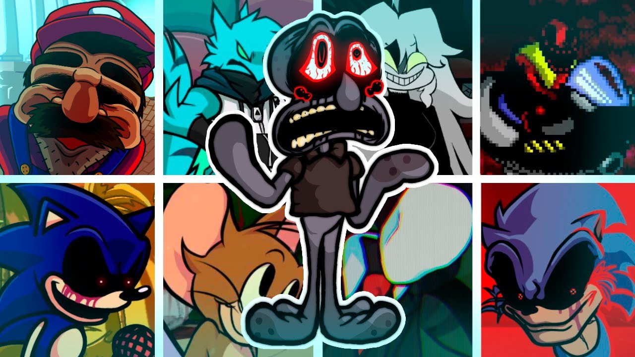 DOOMSDAY but Every Turn a Different Character Sings🎙 (FNF Doomsday but Everyone Sings It)