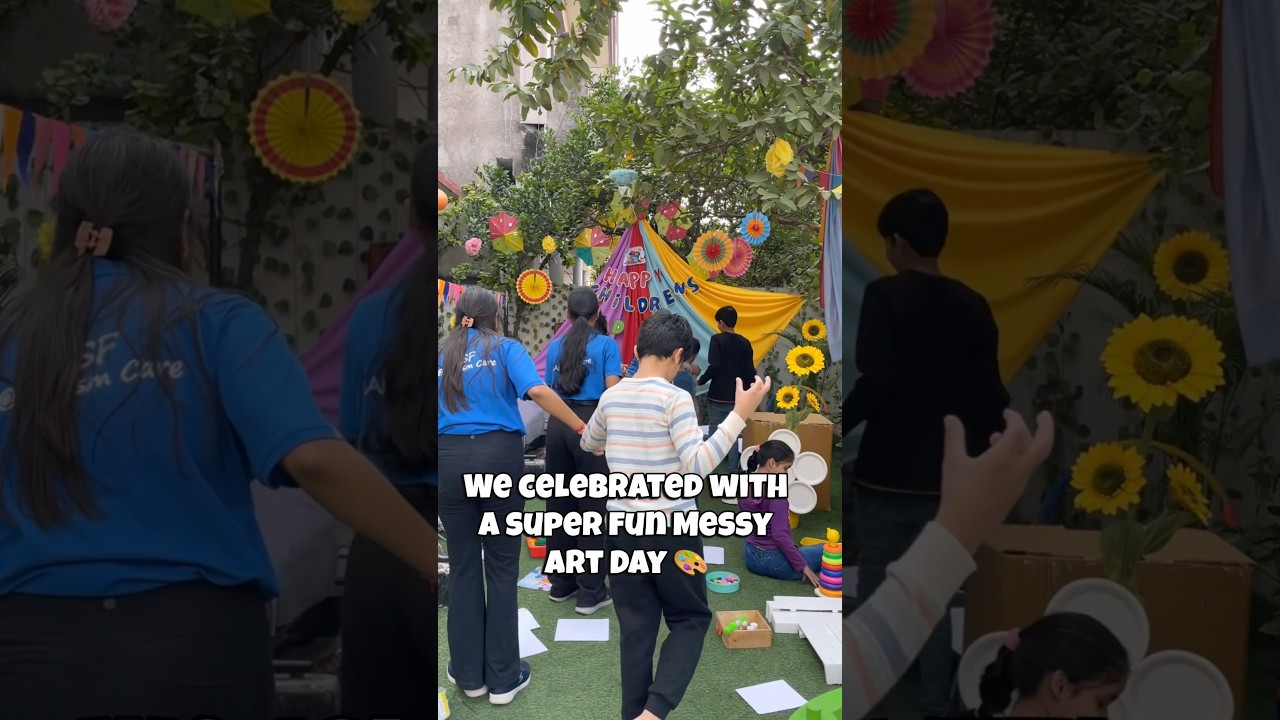 Messy Art Day at ISF | Children&rsquo;s Day Celebration | Sensory & Creative Fun 🎨🌈