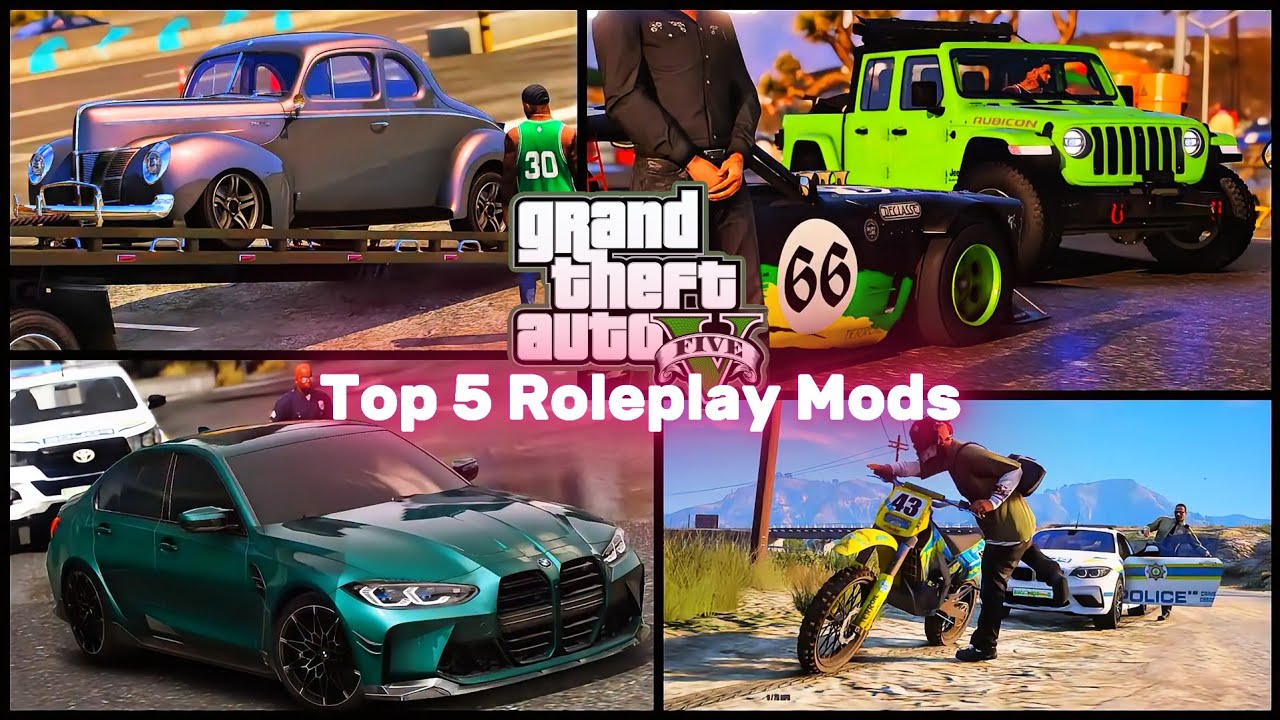 Преобразите GTA 5 с помощью этих невероятных ролевых модов | Топ-5 ролевых модов для одиночной иг...