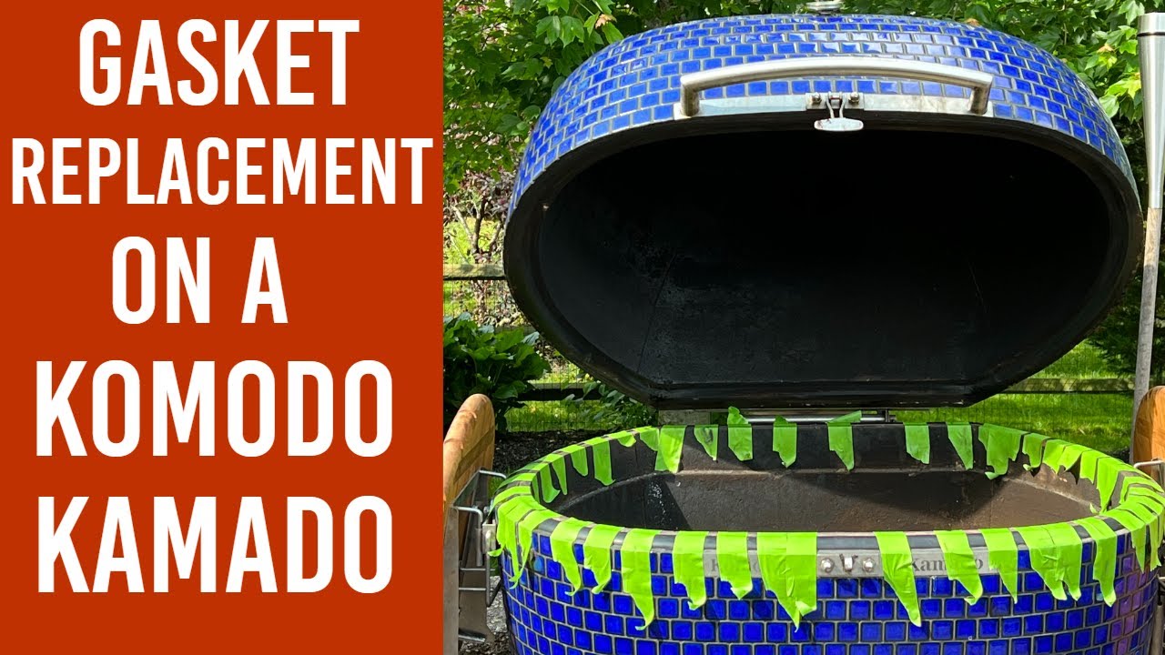 How To Replace The Gasket On Your Komodo Kamado Grill