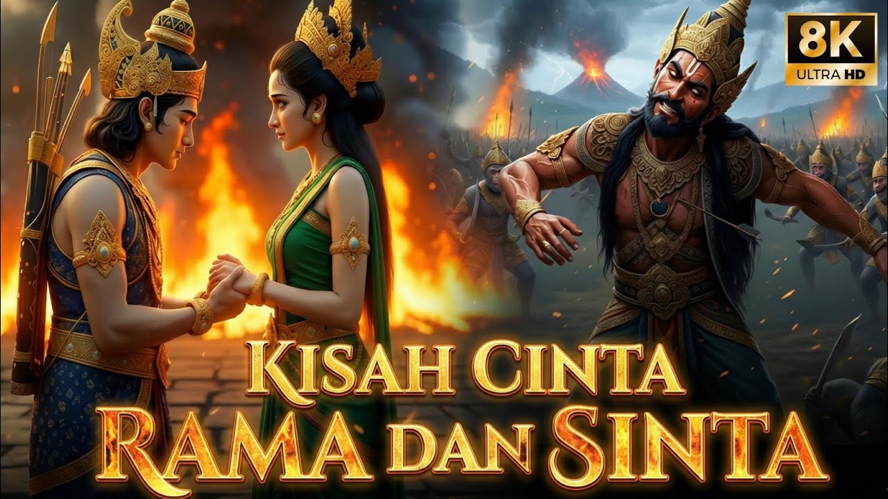 Ramayana: Kisah Cinta Rama & Sinta yang Diuji Api dan Takdir