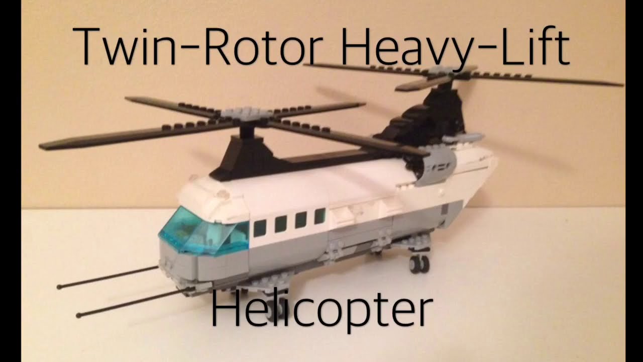 Lego Chinook Helicopter | 1:45 Scale | MOC Showcase