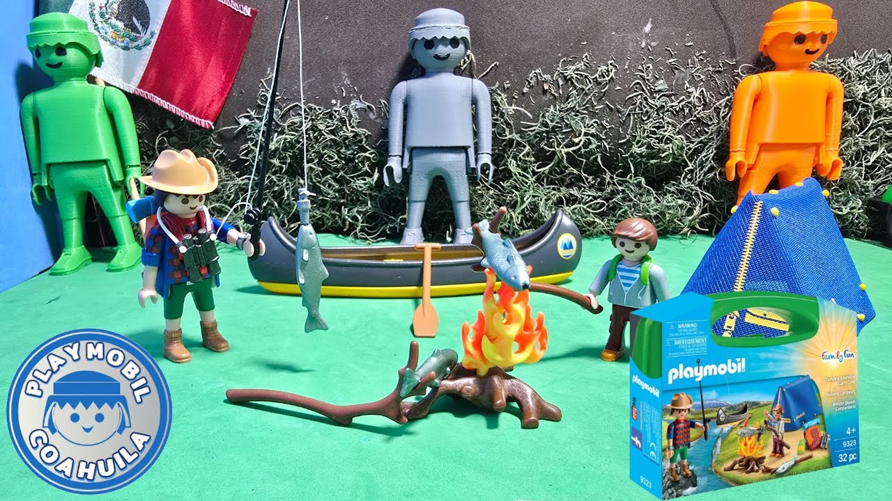 Playmobil Family Fun Maletin Grande Campamento 9323