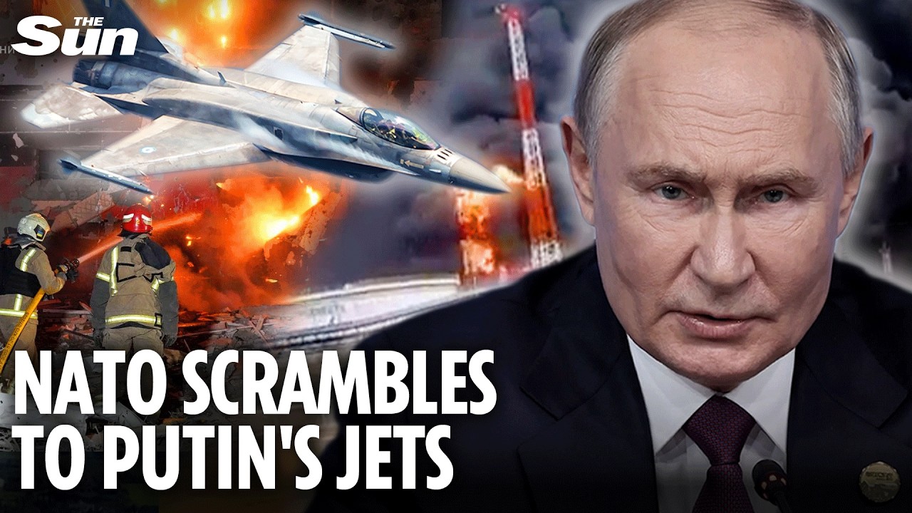 Nato SCRAMBLES WARPLANES amid horror Russian attack and threat to Britain