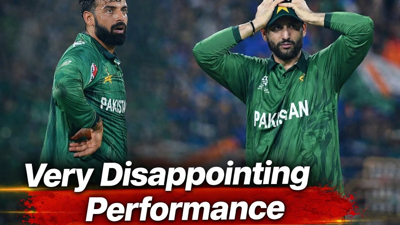 Pathetic Performance By Pakistan Team, Poor Batting And Captaincy.  Absolutely Disappointing 
