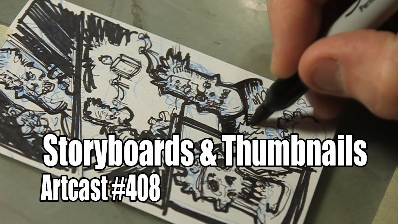Storyboards & Thumbnails For Comics & Animation