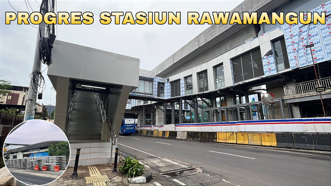 Update Pembangunan Jalur LRT Jakarta Fase 1B Velodrome-Manggarai Zona 1 (8 Maret 2026)