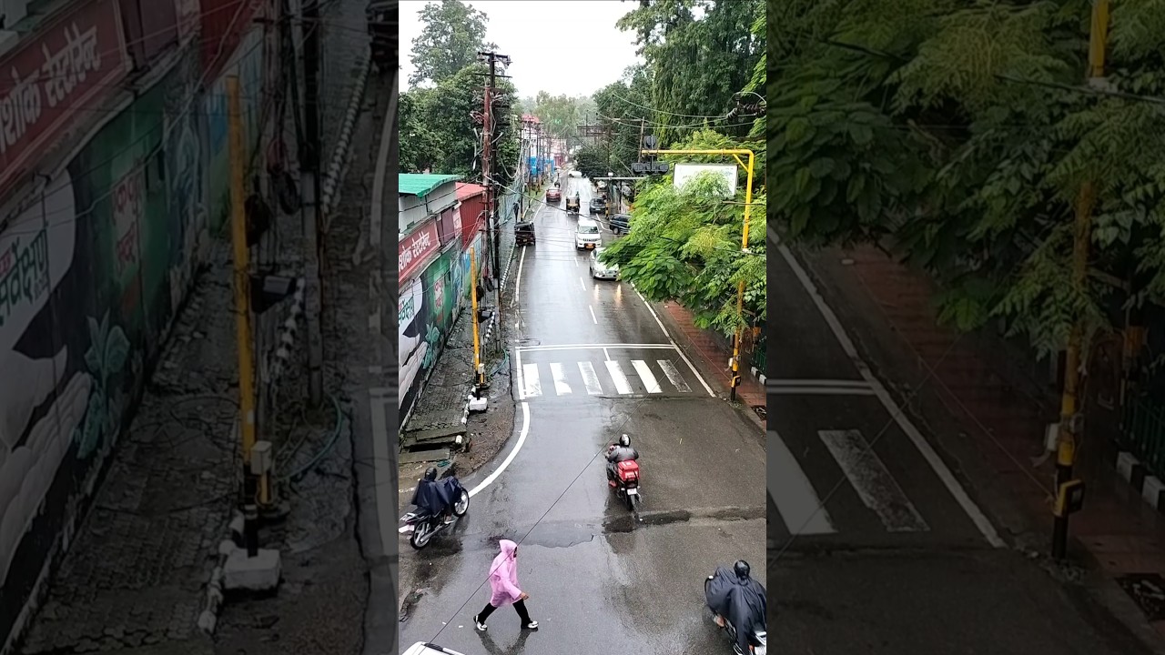 dehradun walo batao kaha ka view hai ye? #viral #rain #bollywood #viralvideos #viralupdate