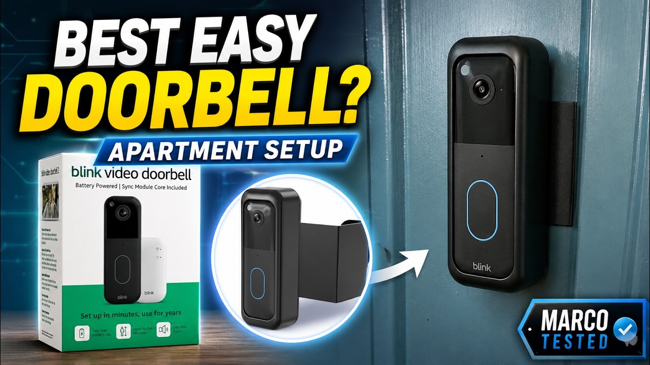 Blink Video Doorbell Review | Best Easy Security Camera for Apartments?