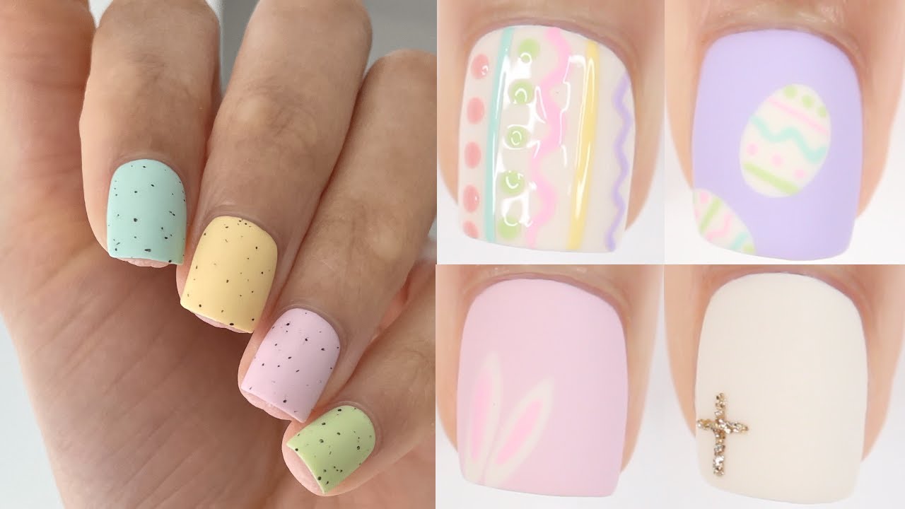 5 EASTER NAIL ART DESIGNS | Easter nail art compilation