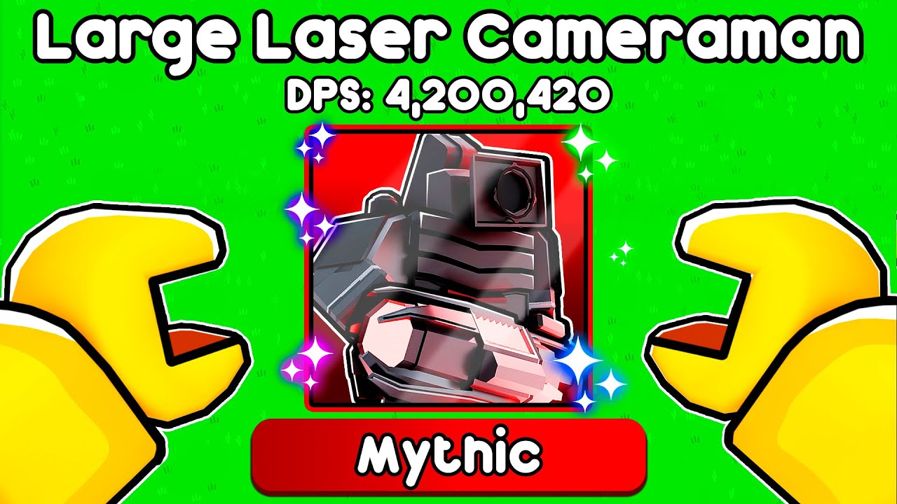 How To UNLOCK Mythic Laser Cameraman In TOILET TOWER DEFENSE