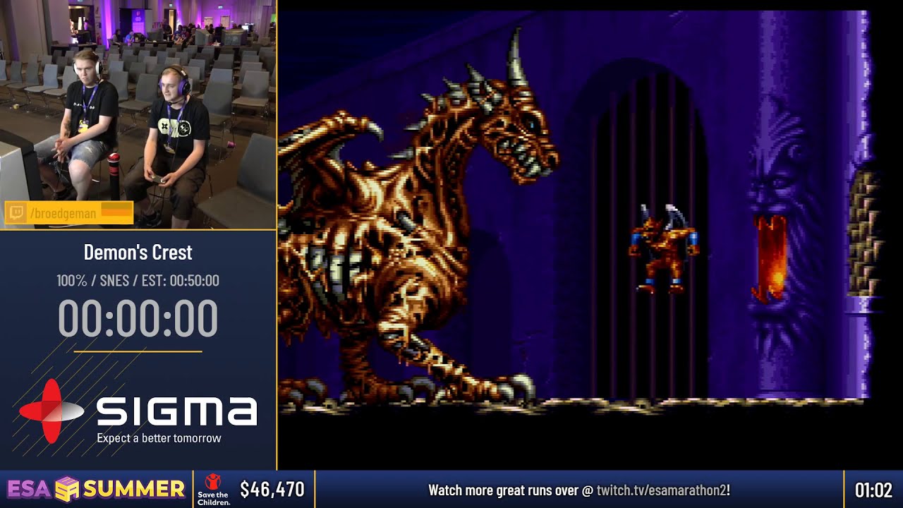#ESASummer18 Speedruns - Demon's Crest [100%] by BroedgeMan