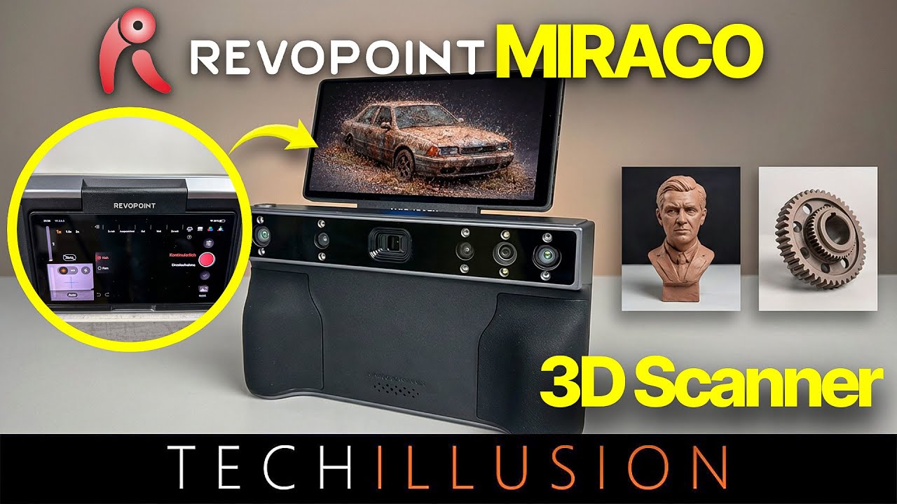 🔥REVOPOINT MIRACO Plus: Der BESTE All-in-One 3D-Scanner in 2026?!😱 Review & Test +VERLOSUNG🎁