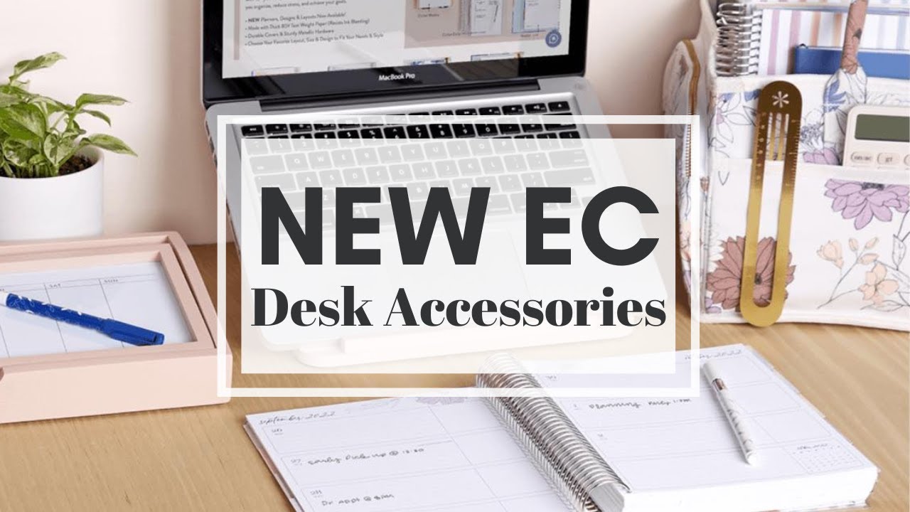 Are The New Erin Condren Desk Accessories Any Good? LIVE First Impressions Review