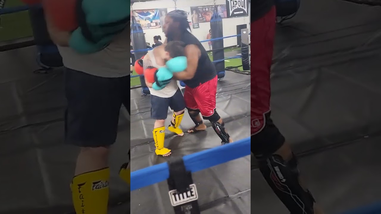 Andrew Littleton Muay Thai sparring February 27, 2025
