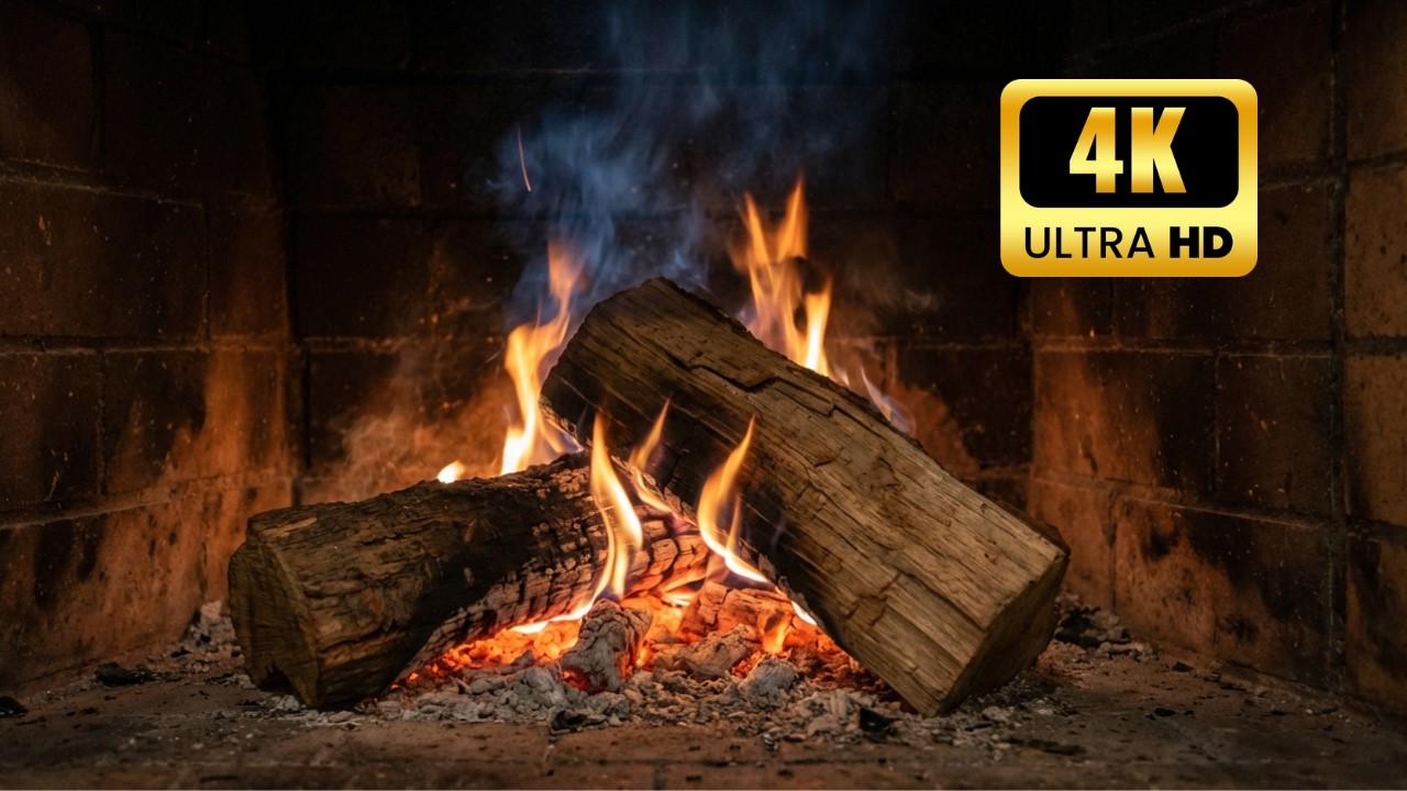 🔥 Fireplace Evenings of Calm: Burning Logs, Crackling Sounds, and the Serenity of Pure Relaxation