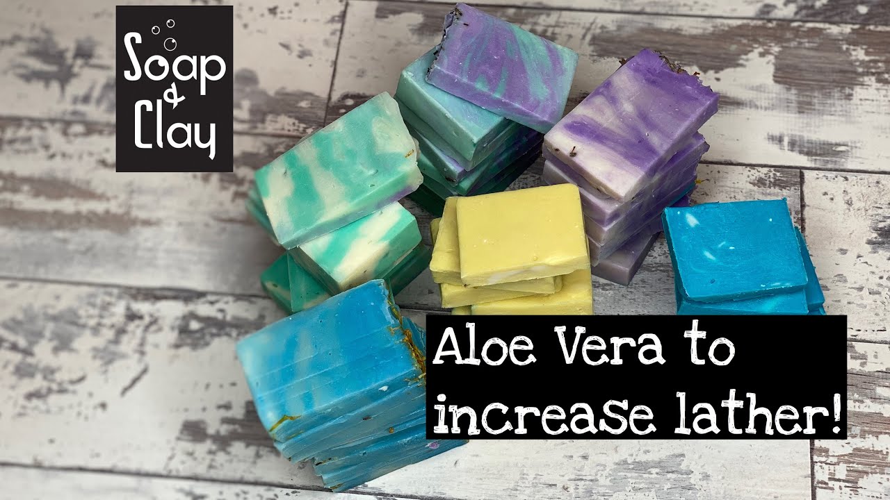 Aloe vera juice in soap | big lather test, soap 1 | soap sampler mini packs | Day 34/365