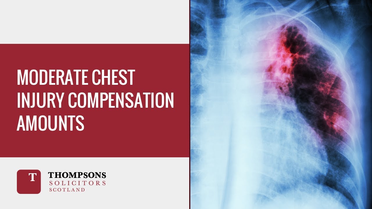 Moderate Chest or Internal Organ Injury Compensation Amounts