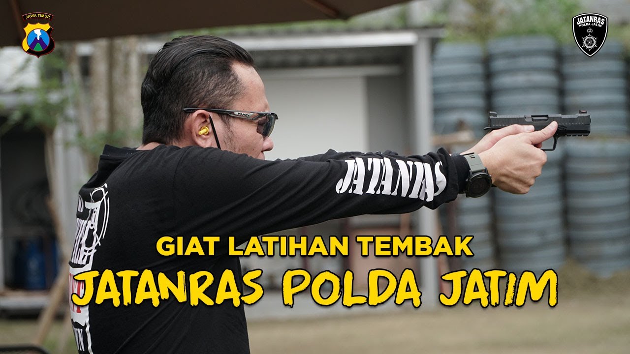 LATIHAN TEMBAK SUBDIT JATANRAS POLDA JATIM