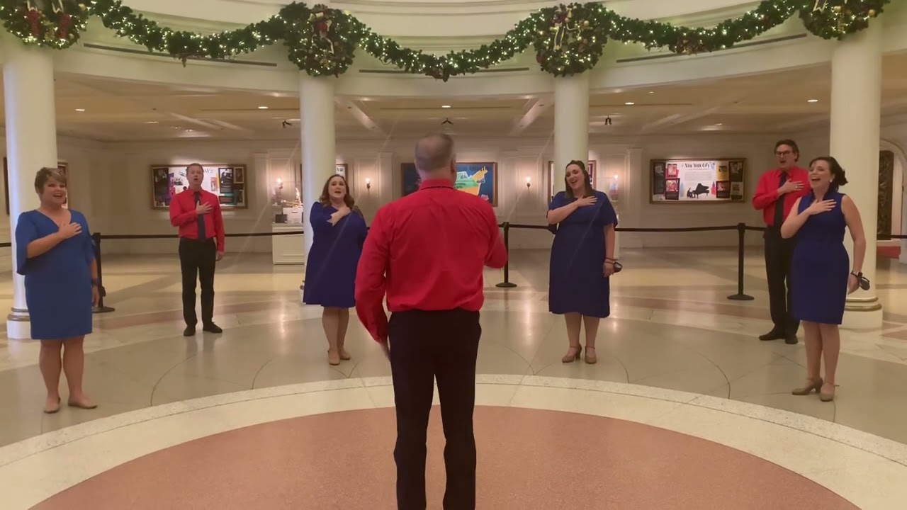 Star-Spangled Banner - Voices of Liberty Return to Sing National Anthem | American Adventure Rotunda