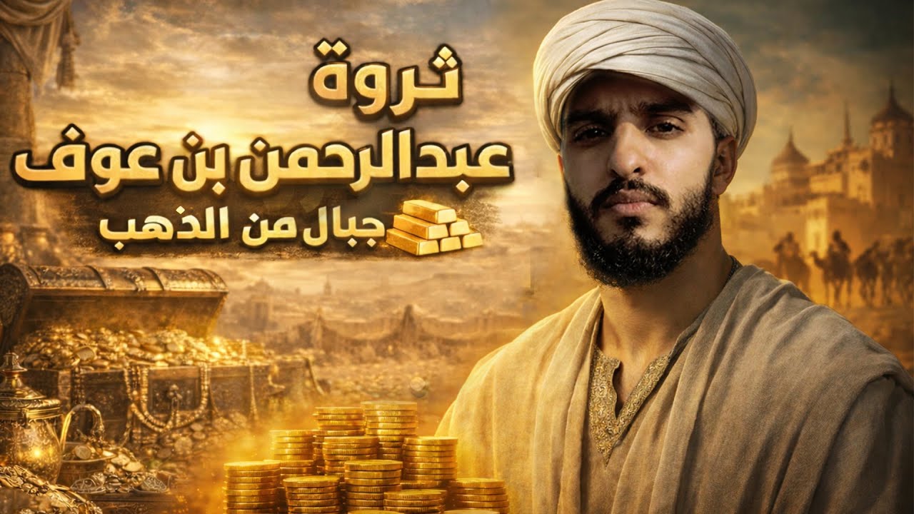 قصة ثروة عبد الرحمن بن عوف | من الصفر إلى أغنى رجل في الإسلام