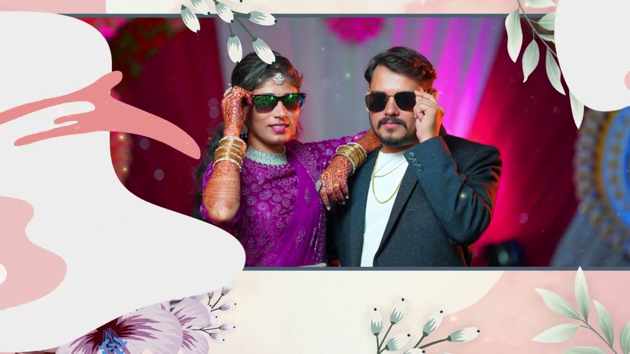 Harini Weds Vinoth Cinematic Wedding Invitation Title #trending #weddinginvitation #wedding #shorts