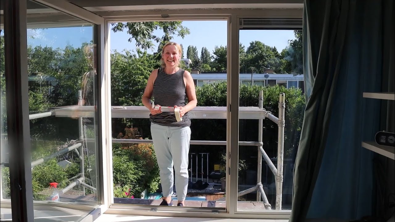 Plaatsen van Houten Kozijnen met HR++ Glas | Timelapse + Kraanwagenactie!