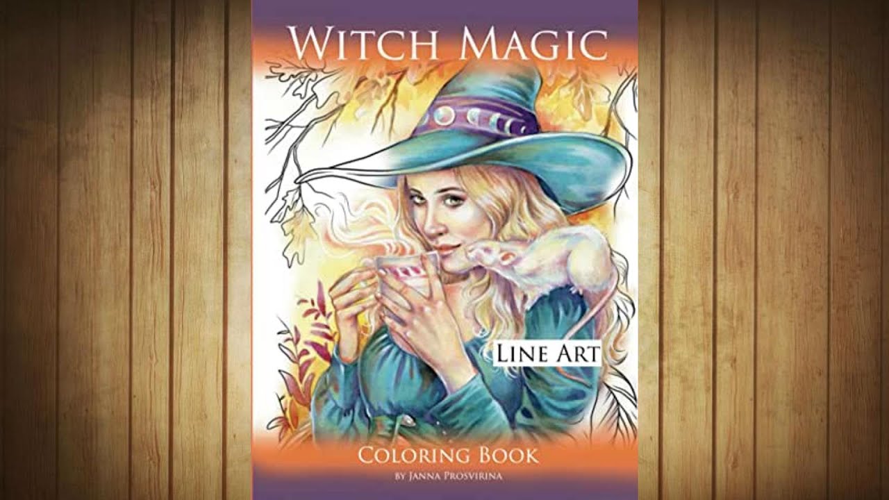 Présentation ( Flip through ) : WITCH MAGIC de Janna Prosvirina