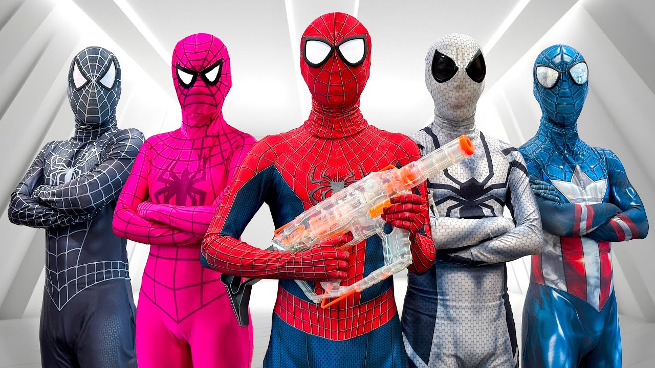 5 SPIDER-MAN Bros In Real Life ( ALL Funny Action Story ) By Life Hero