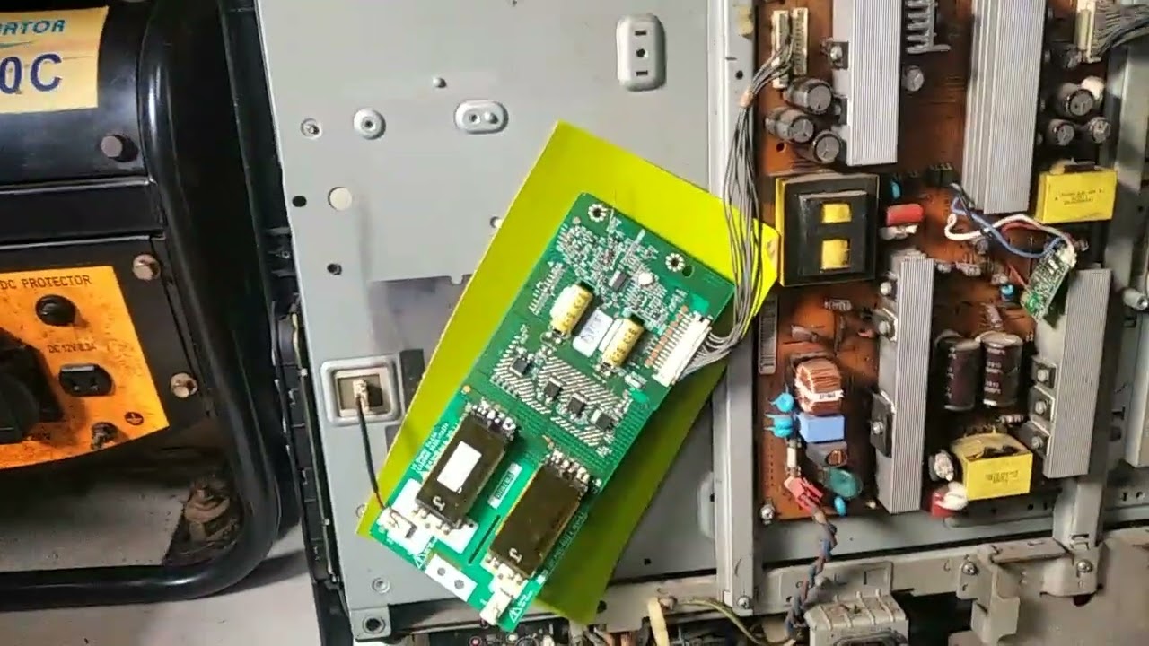 Service LCD lg rusak inverter