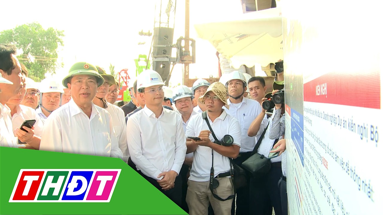 Kiểm tra dự án mở rộng cao tốc TP.HCM - Trung Lương - Mỹ Thuận | THDT