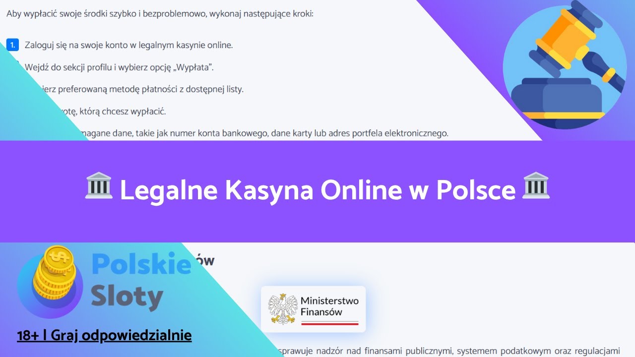 Legalne Kasyno Online 🏛️Lista najlepszych legalnych kasyn w Polsce!📜