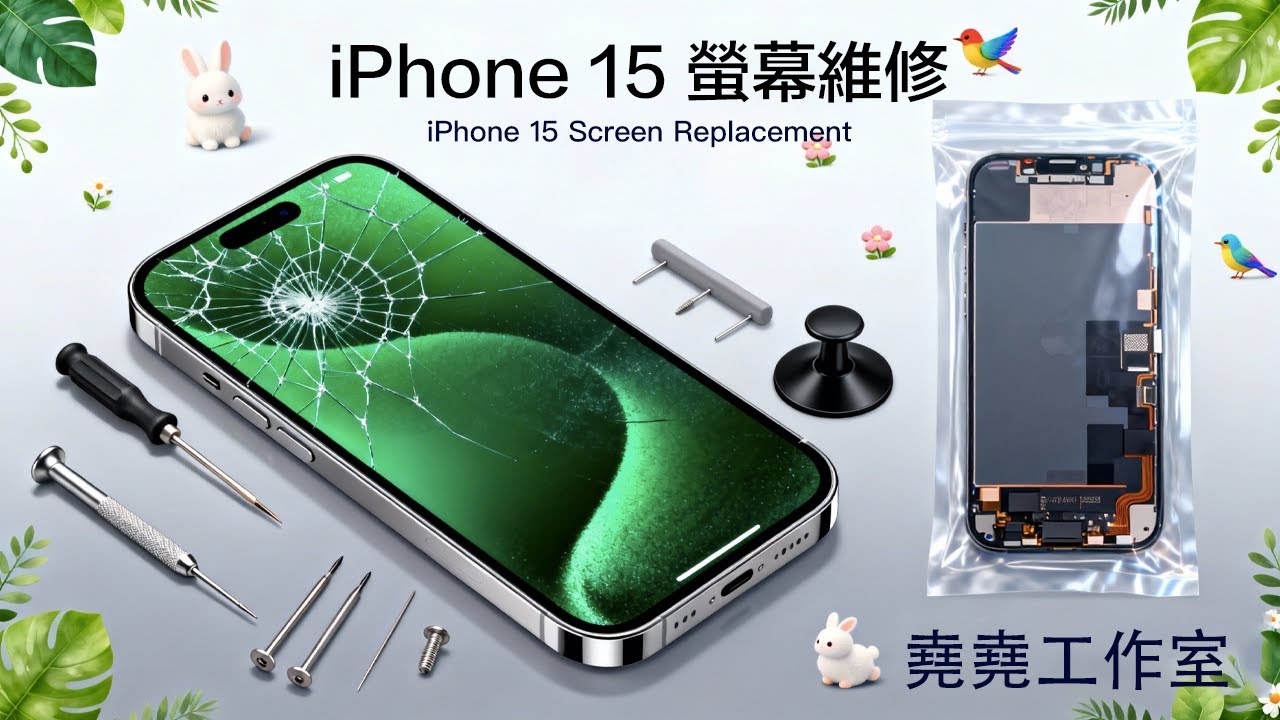 iPhone 15 螢幕維修 iPhone 15 Screen Replacement