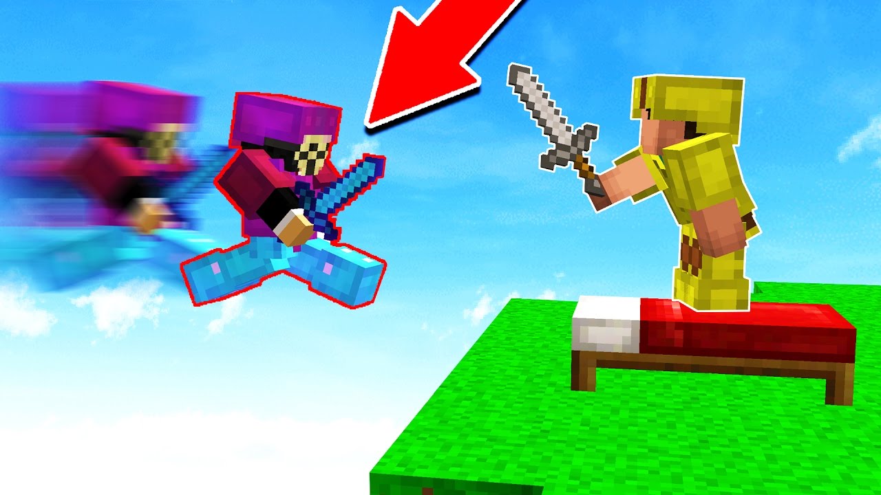 EXTREME HACKER GOES INSANE!! (Minecraft BED WARS)