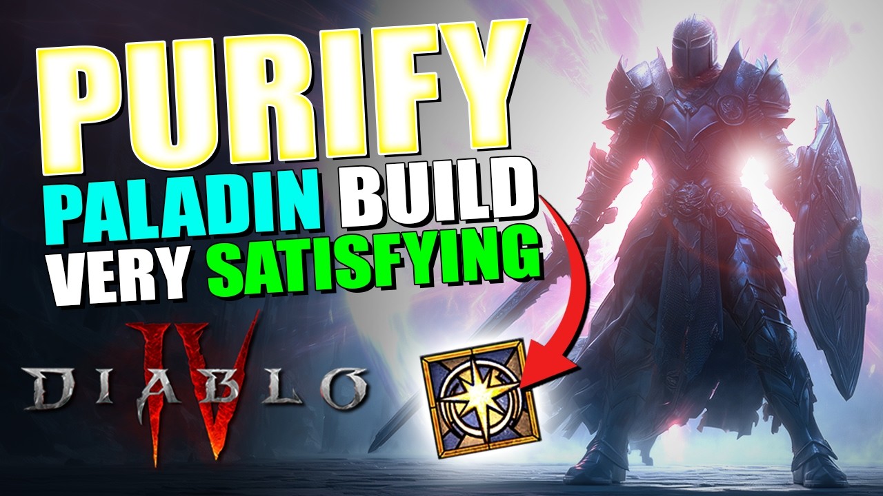 САМЫЙ УДОВЛЕТВОРИТЕЛЬНЫЙ билд на Паладина в Diablo 4: Сезон 13!