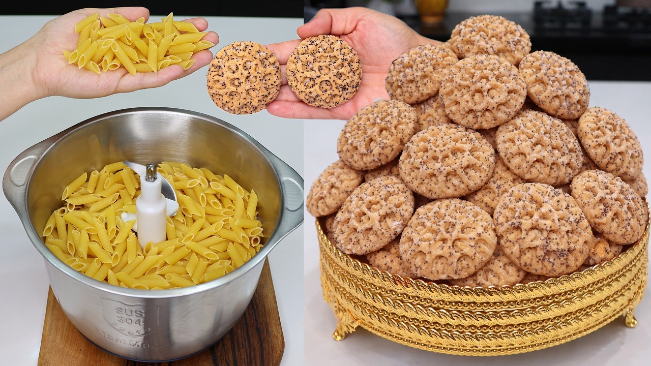 علاش تعذب مع الحلوى في العيد جبت لك حلوة خلية النحل بالمعكرونة في الهشوار بلا عذاب ولا كثرة المقادير