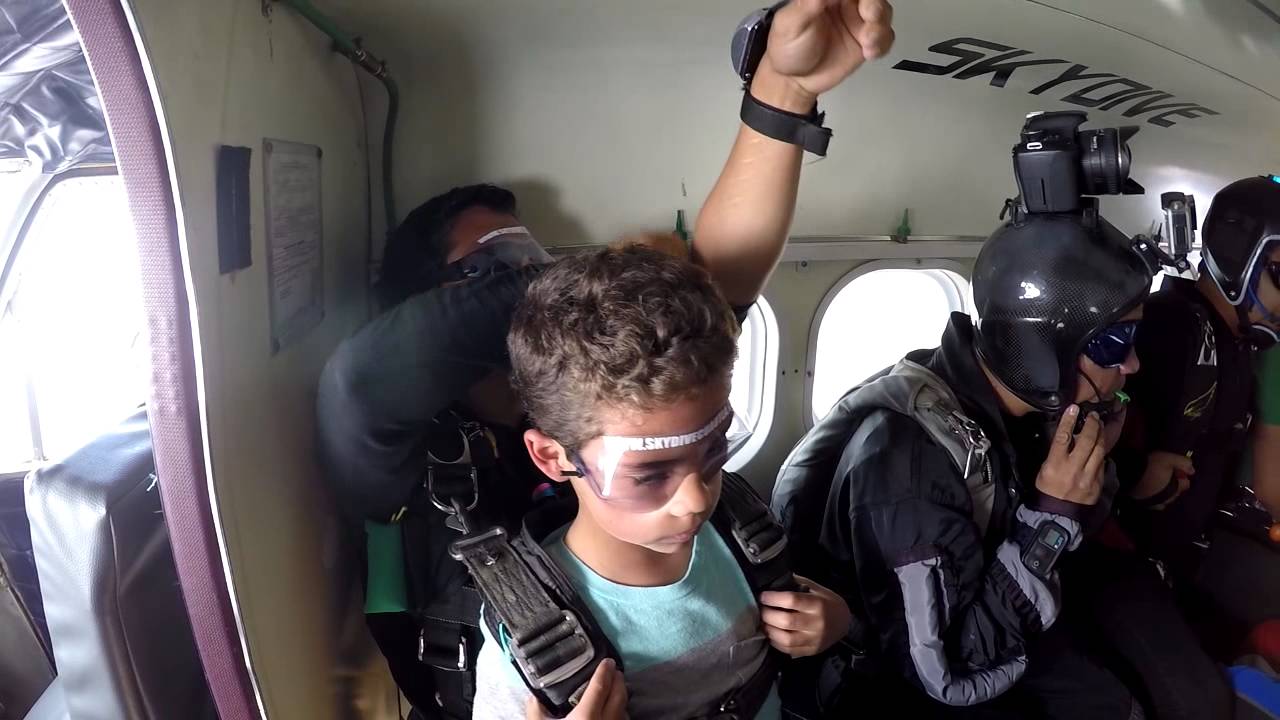 Salto Tandem de Nano en Skydive Cuautla