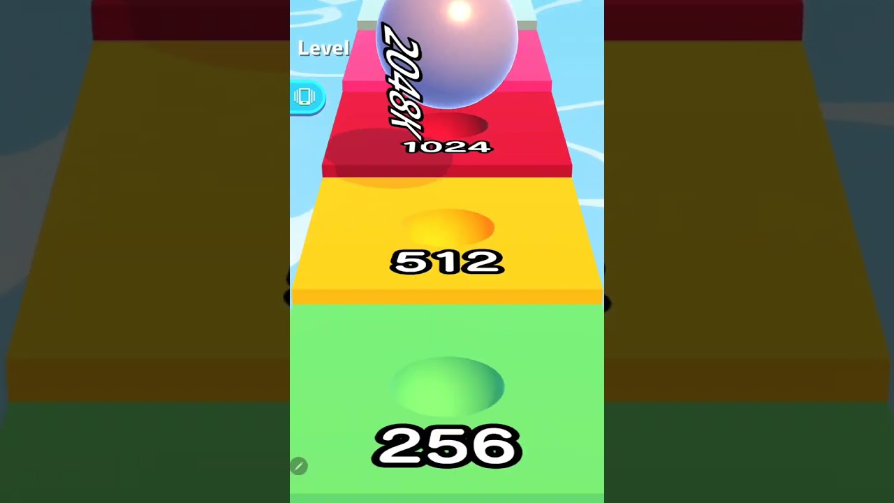2048 | 2048 | Ball Run INFINITY #cutiepie22yt #devagamezone #viralshorts #viralshort #fyp