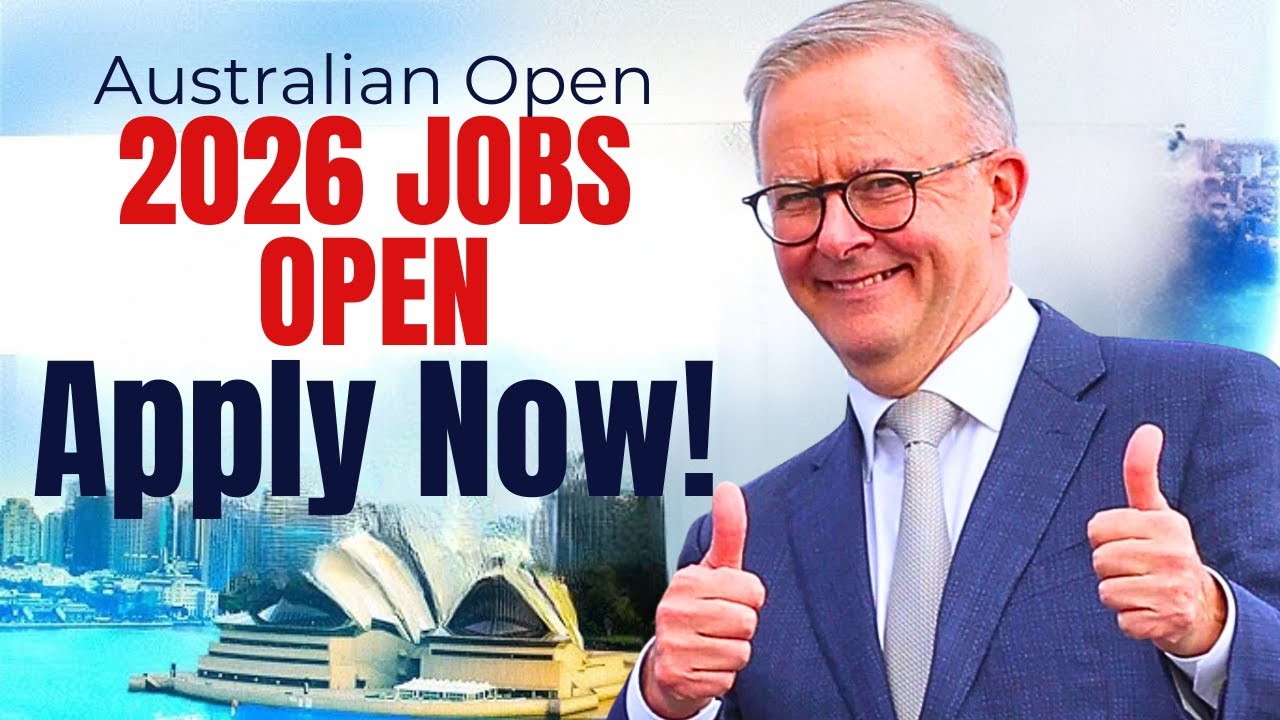 Apply For Jobs To Work At Australian Open 2026