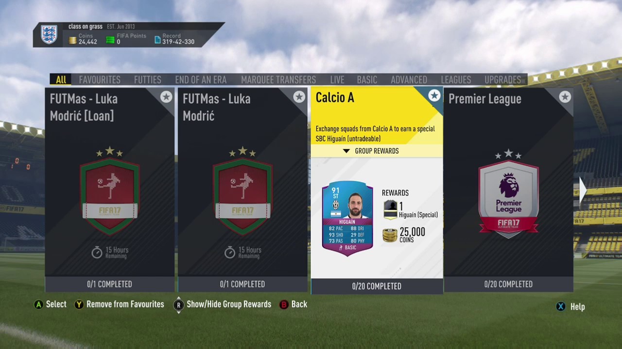 FIFA 17 - SBC PL POTM ( HAZARD ) Completed #FIFA17