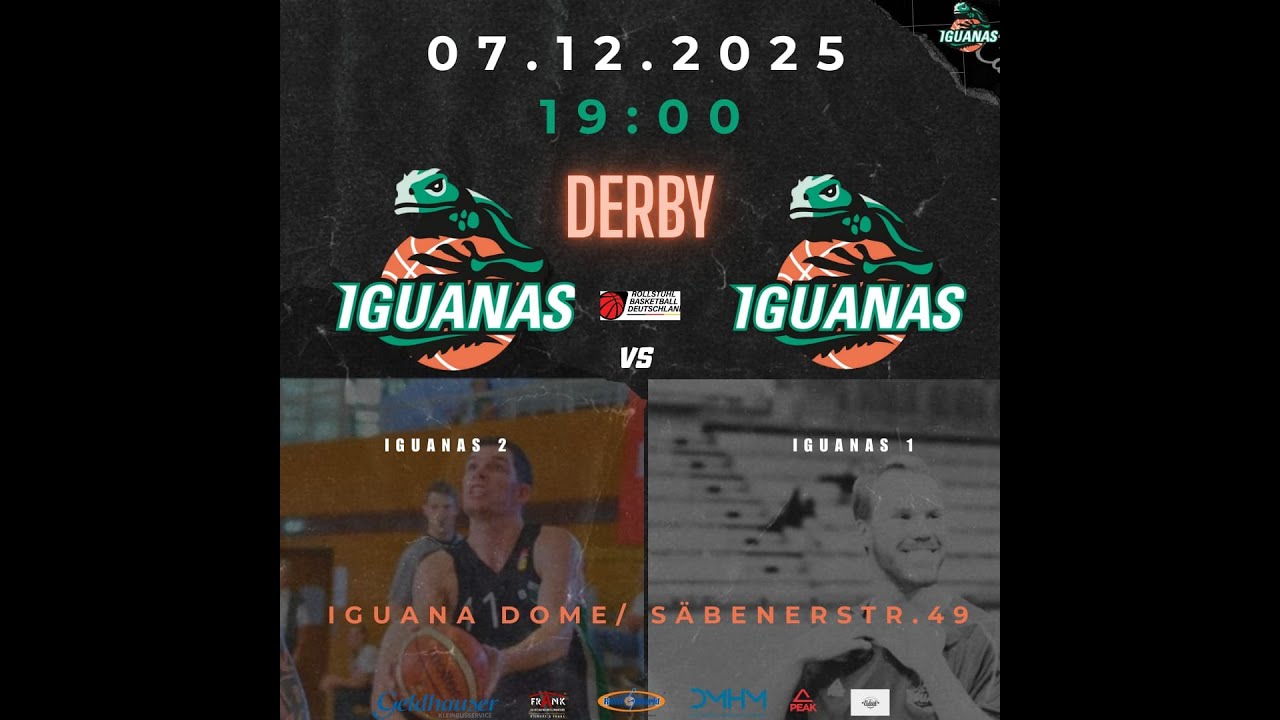 RBB Iguanas  VS  ULM- 16:00 -  RBD Pokal- Im Iguanadome