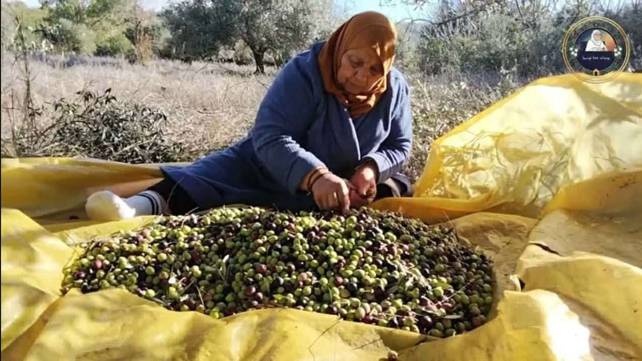 حياة الريف التونسي 🇹🇳 تحضير أكلة شتوية تقليدية  كسكسي بالبسباس 🫕حياة القرية Village life vlog