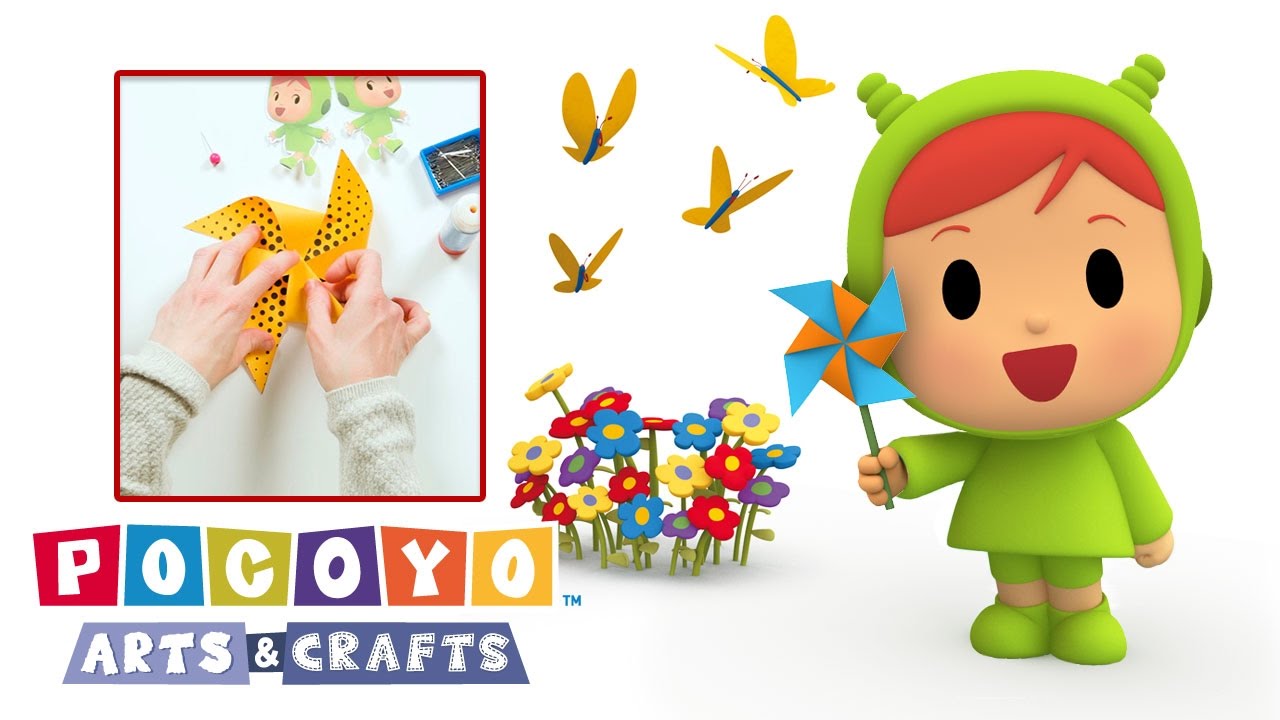 Pocoyo Arts & Crafts: El molinillo de Nina