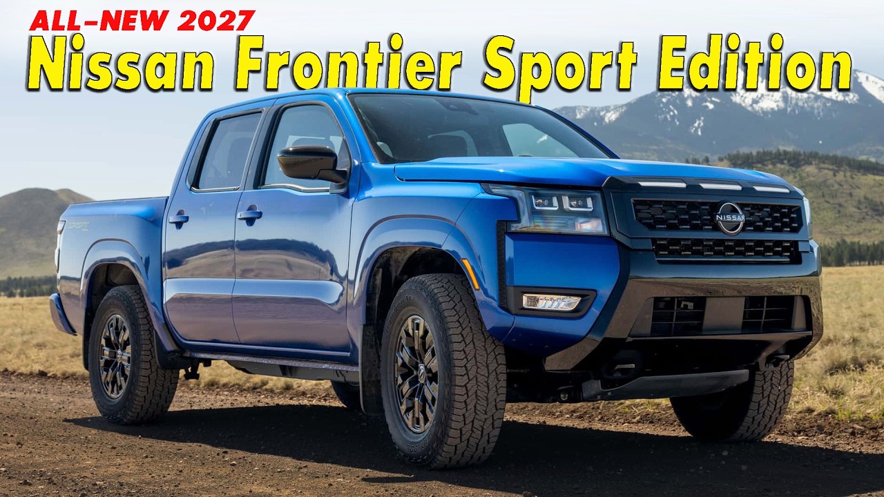 Nissan Frontier Sport Edition 2027 &ndash; pierwsze wrażenie: Nissan w końcu zrobił to dobrze!
