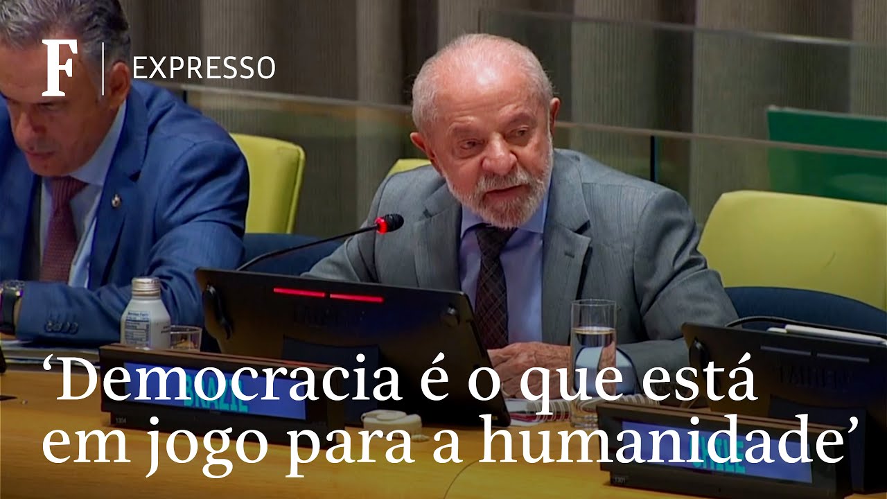 Democracia é o que está em jogo para a humanidade, diz Lula em NY